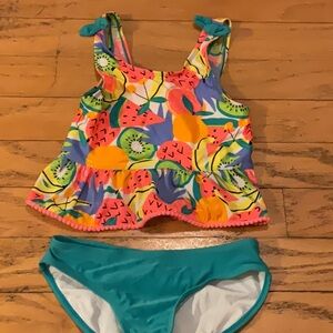 Cat & Jack Bright Fruit Print Tank Top